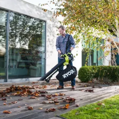 Souffleur aspiro broyeur RYOBI 18 V Brushless