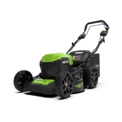 Tondeuse auto tractée GREENWORKS GD48LM46SPK4 48V