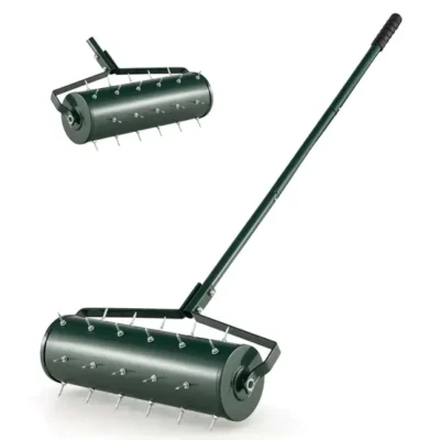 Aérateur de pelouse manuel COSTWAY 52 cm