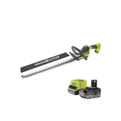 RYOBI taille haies 18V ONE+ OPT1845 et coupe-bordures