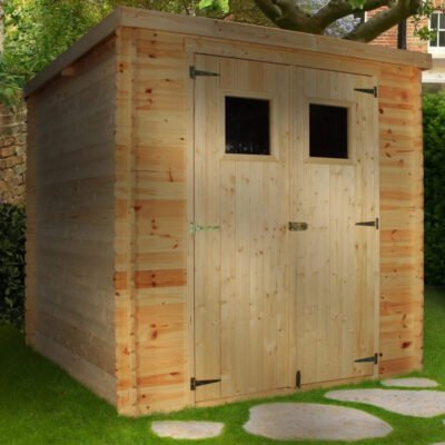 Abri de jardin en madriers 200 x 200cm 19mm