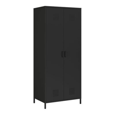 Armoire métallique acier 180 x 76 x 50 cm meuble de rangement