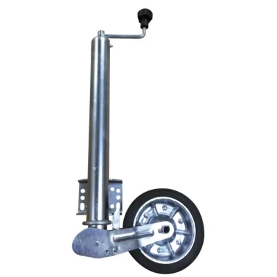 ROUE JOCKEY AUTOMATIQUE DIAMETRE 60 AVEC BRIDE