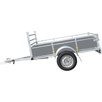 Remorque 201 BW Trailers grise