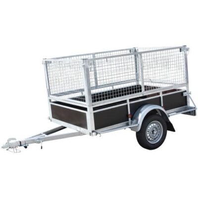 Remorque 201 BW Trailers marron