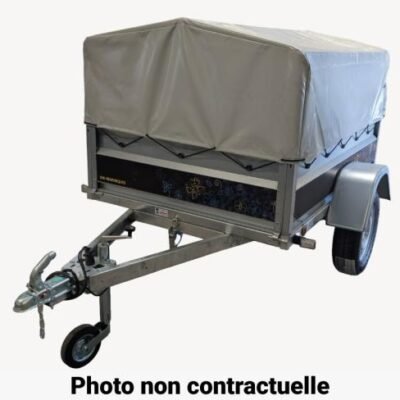 Remorque LUNI 150 Lider Pack Bâche Dôme