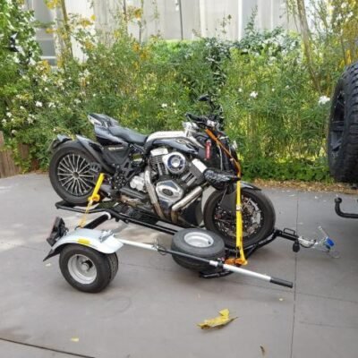 Remorque porte moto For One noir