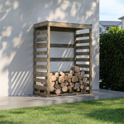 Abri bûches 1.7m² en bois traité Colombus Cerland
