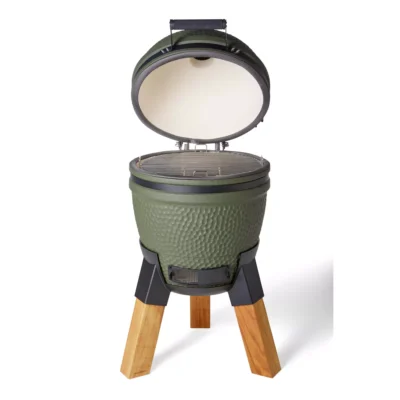 Barbecue kamado Moddern Original Vert pieds bois