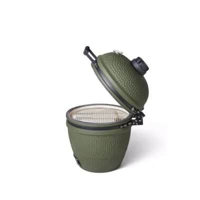 Barbecue kamado Moddern Vert à poser ou encastre