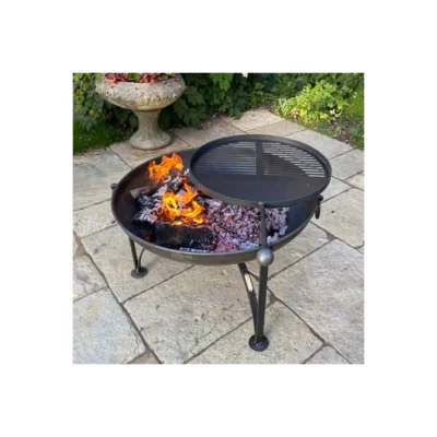 Brasero de terrasse Plain Jane Timothy Ross Ø60 avec grille