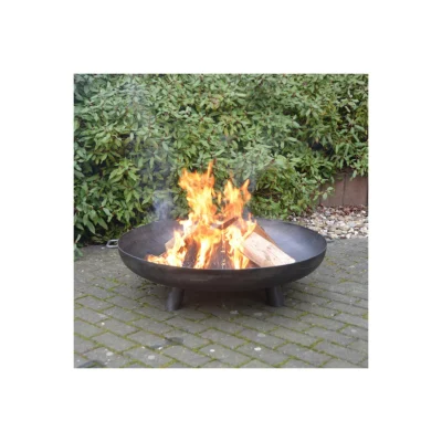 Brasero de jardin Ø100 x h30 cm acier