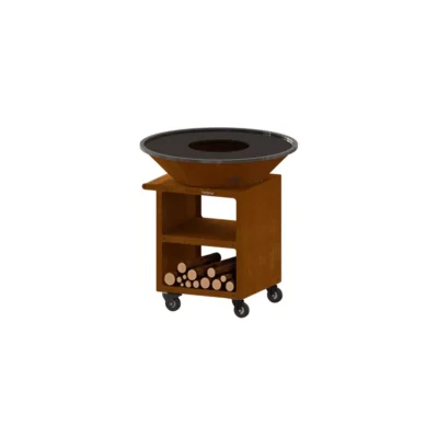 Brasero plancha Oyat 98 cm Pontaillac Pro Cognac