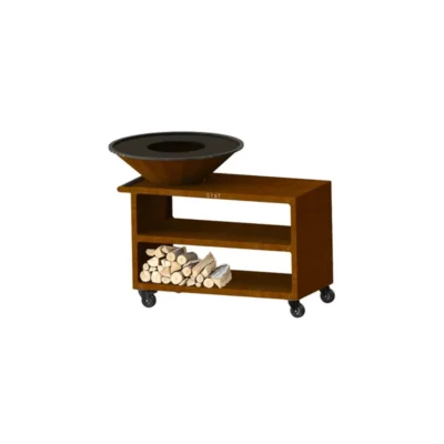 Brasero plancha Oyat 88 cm Pontaillac Cognac
