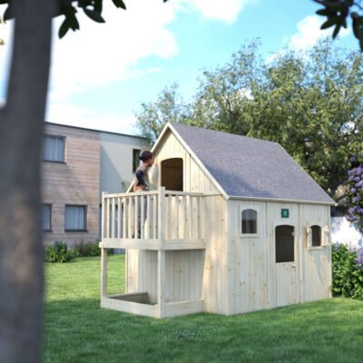 Cabane en bois pour enfants DUPLEX SOULET