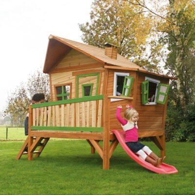 Cabane pour enfants en bois EMMA 340 x 180 x 223 cm AXI