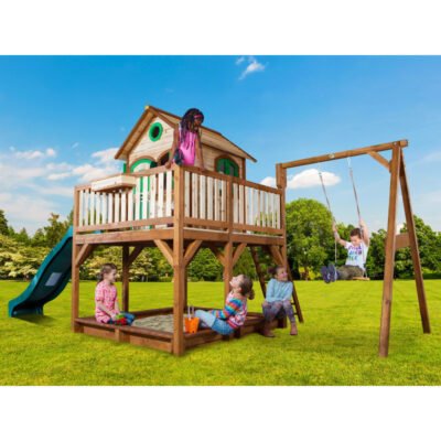 Cabane LIAM pour enfants en bois 118 x 120 x 174 cm AXI