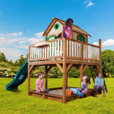 Cabane pour enfants en bois LIAM 118 x 120 x 174 cm AXI