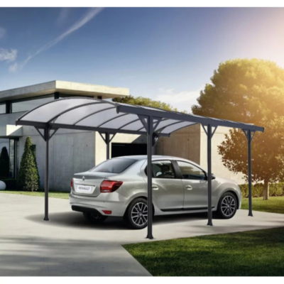 Carport 1 voiture en aluminium 15m² Couv&rsquo;Voiture 35