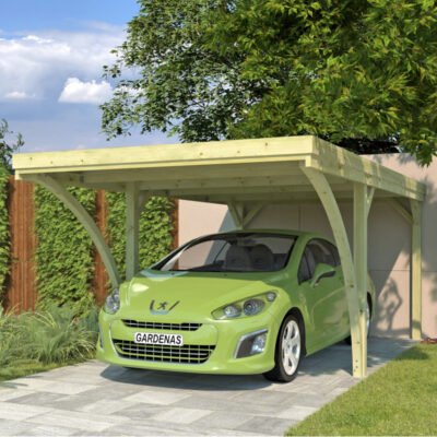 Carport Lido 17.17m² en bois traité autoclave Gardenas