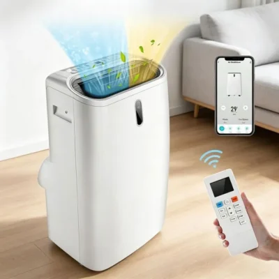 Climatiseur Mobile GIANTE 14000BTUX Fonction Chauffage