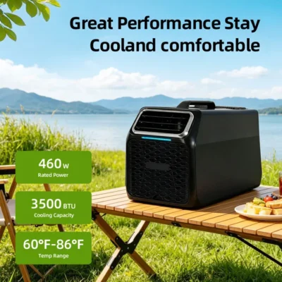 Climatiseur mobile OXEZA 3500 BTU 460W Appareil portable