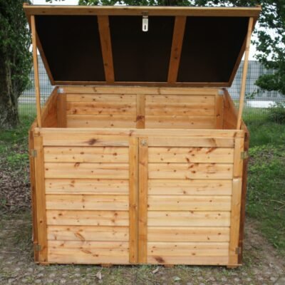Coffre de jardin en bois Trocadero 1200L