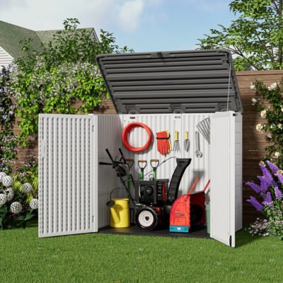 Coffre de jardin multifonctions SunLife en HDPE Jôbu