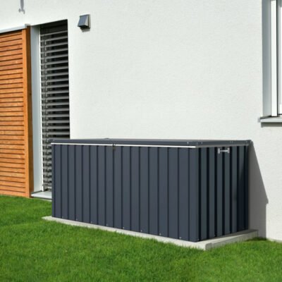 Coffre de rangement en métal 585L DURAMAX