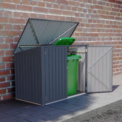 Coffre de rangement multifonctionnel 2000L Chalet-Jardin