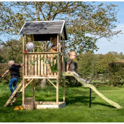Maisonnette de jeux sur pilotis en bois Panorama 500 Exit Toys