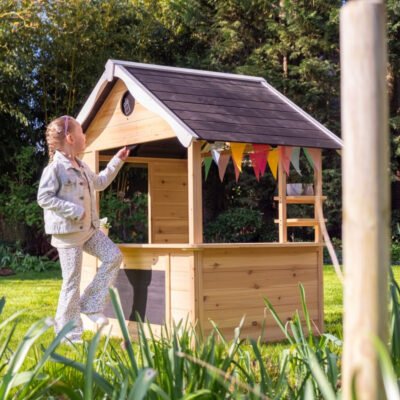 Maisonnette en bois de cèdre Hika Exit Toys