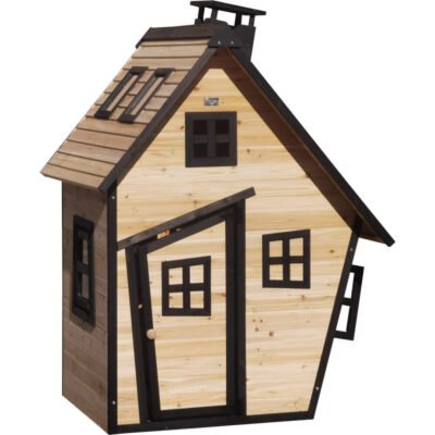 Maisonnette pour enfants en bois FSC thermo traité Pschitt