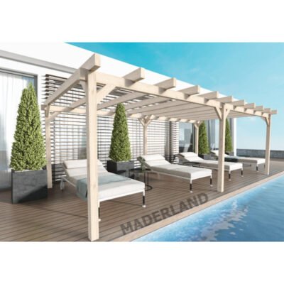 Pergola Maderland en bois 800 x 400cm MARSEILLE