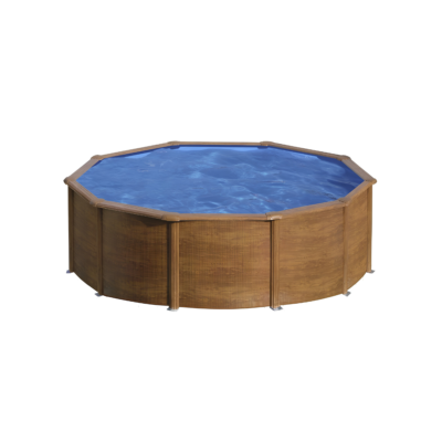 Piscine Gre acier ronde Sicilia 480 x 122 cm