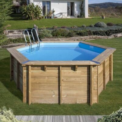 Piscine Gre bois Violette 2 500 x H 127 cm