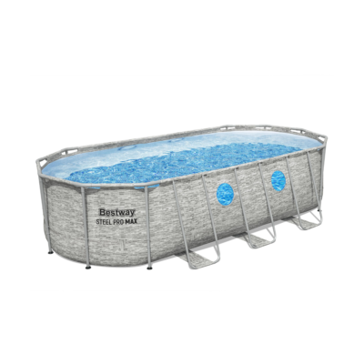 Piscine Bestway tubulaire ovale 549 x 274 x H 122 cm