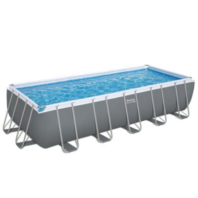 Piscine Bestway tubulaire rectangulaire 640 x 274 x H 132 cm