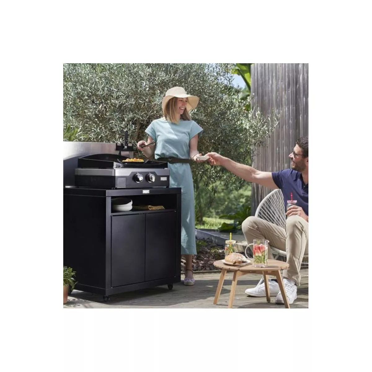 Plancha électrique Le Marquier Allure 260 Duo 2 feux