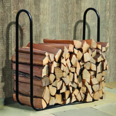 Porte bûches 120cm en acier capacité 280kg Shelter Logic