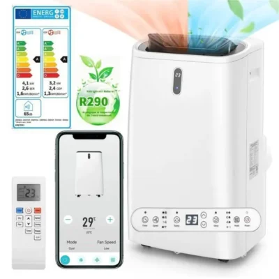 Climatiseur Mobile RELAX4LIFE 14000BTU Commande Smart App