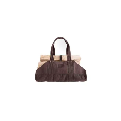 Sac à bûches Alaskan Lumberjack marron