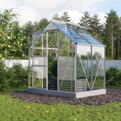 Serre Planet 2500 2.5 m² en verre de sécurité ESG certifiée TÜV
