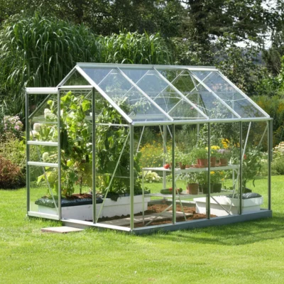 Serre Venus 5 m² en verre de sécurité ESG certifiée TÜV