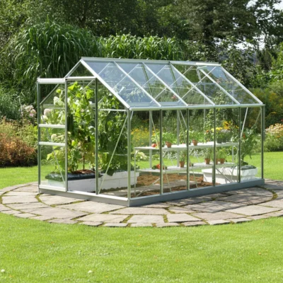 Serre Venus 6.2 m² en verre de sécurité ESG certifiée TÜV