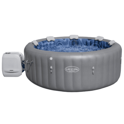 Spa gonflable Lay Z Spa Santorini rond 5 à 7 places Wifi