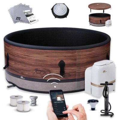 Spa gonflable MSpa Duet rond 4 à 6 places Wifi